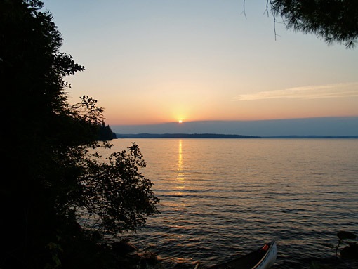 Lake Opeongo sunset
